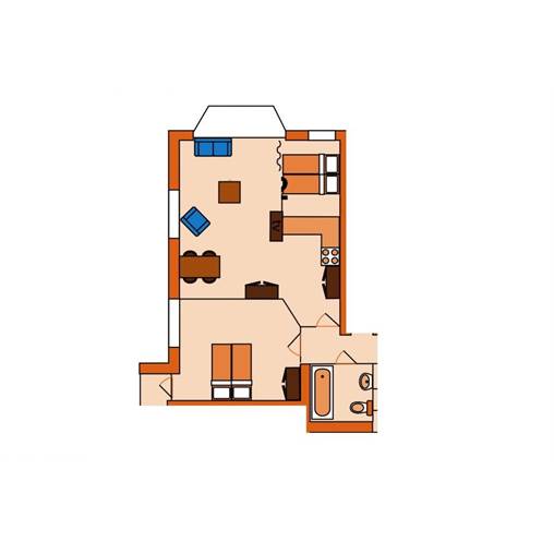 Appartement E4D in De Graaf van Egmont
