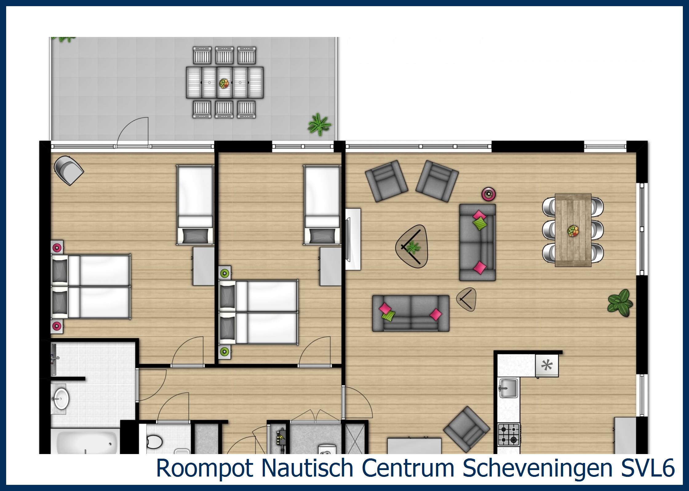 Appartement SVL6 in Nautisch Centrum Scheveningen