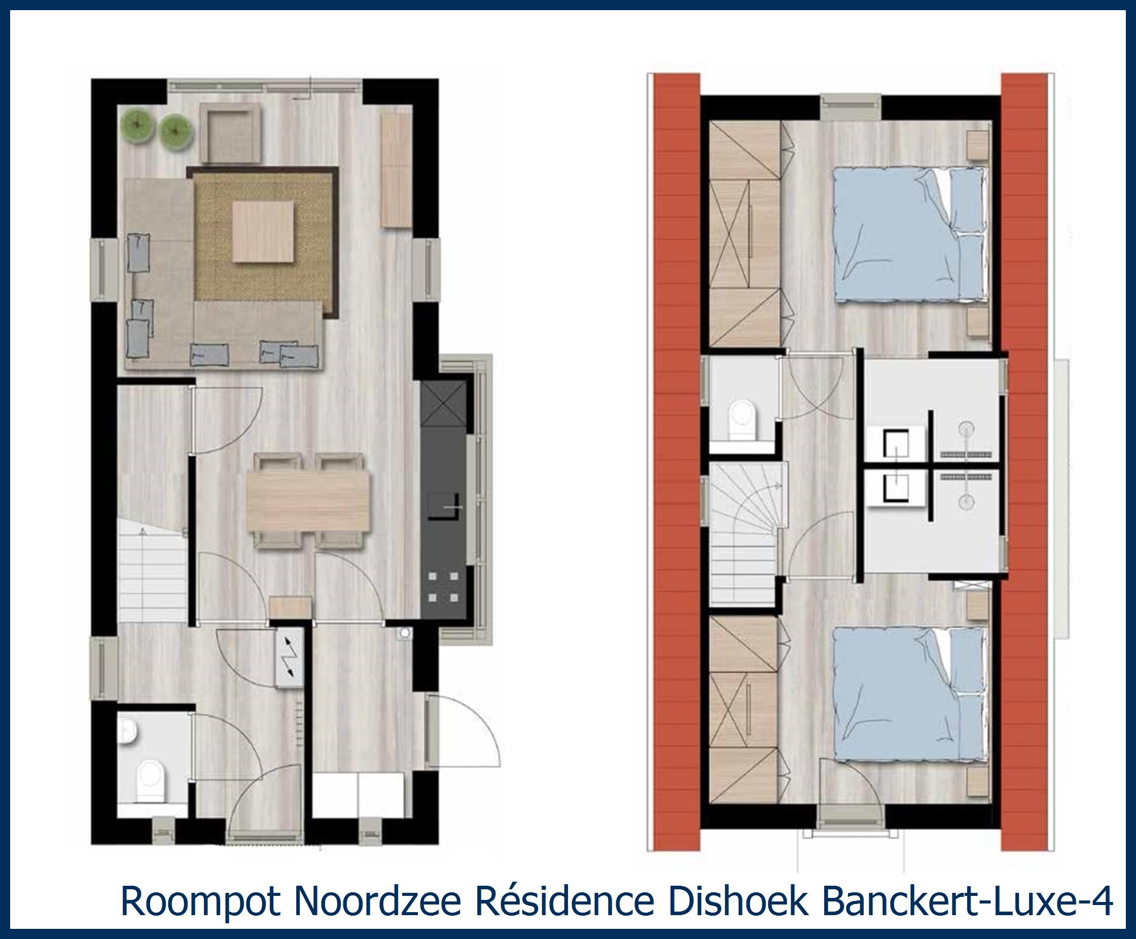 Villa Banckert-Luxe-4 in Noordzee Résidence Dishoek