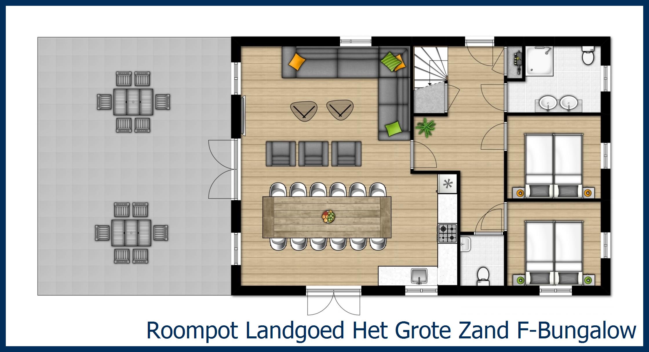 Bungalow F in Het Grote Zand