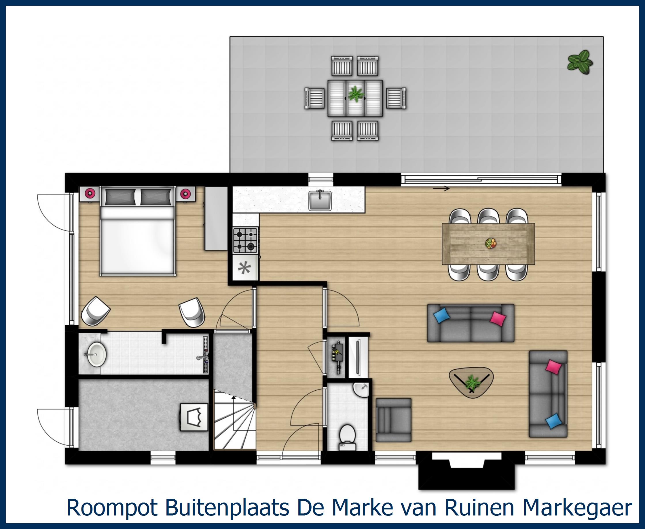 Bungalow Markegaerde-Wellness-6 in De Marke van Ruinen