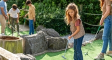 Minigolf in Sunparks Oostduinkerke aan zee